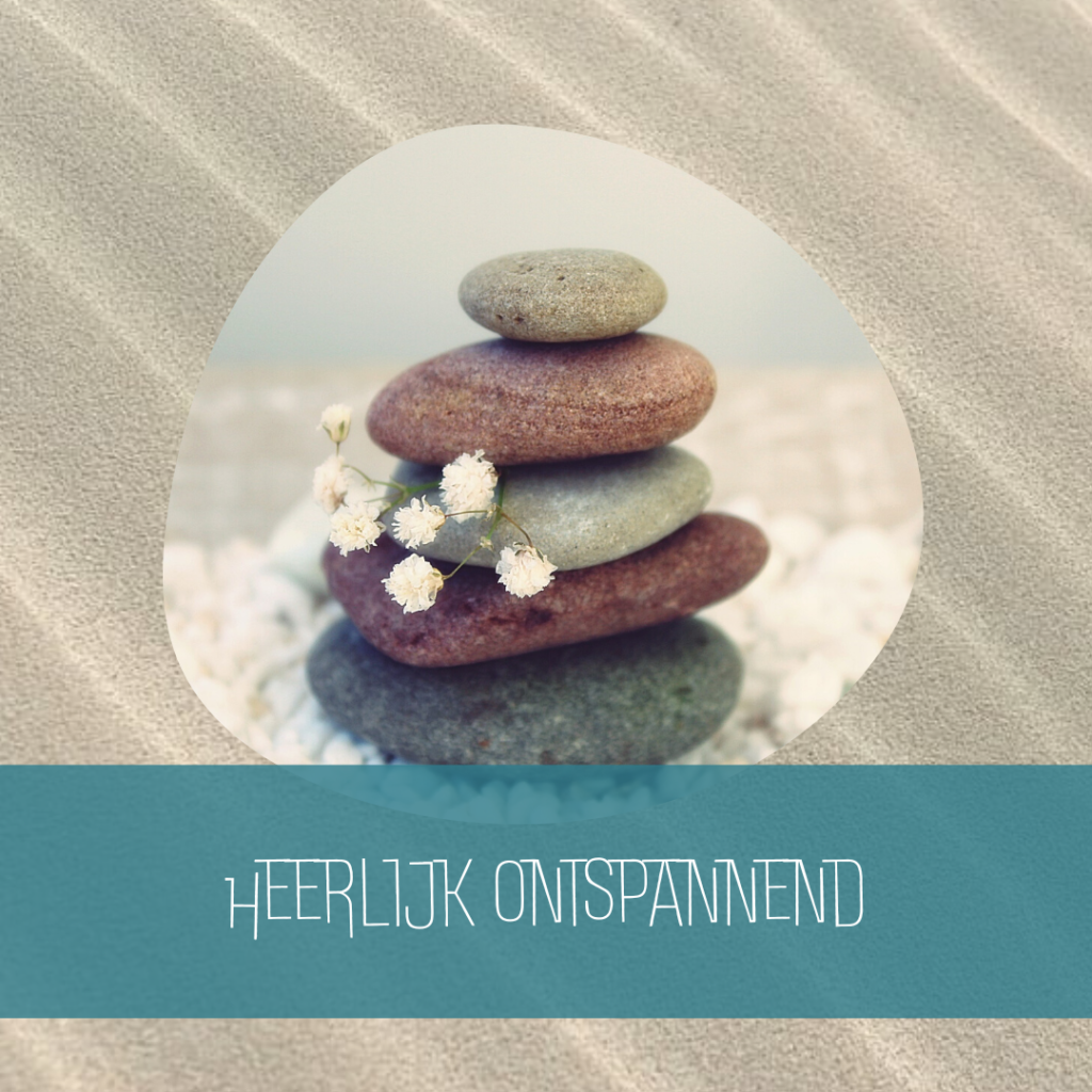 Ontspanning door hotstones bij voetreflexmassage