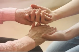 Ontspanning en veiligheid door voetreflexmassage bij Dementie.